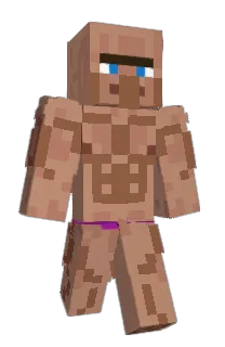Front of Minecraft skin