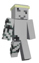 bombay and mid gray Minecraft skin — Classic model — first worn by zouarp