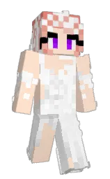 tuft bush and alabaster Minecraft skin — Slim model — first worn by jackxnothome