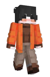Front of Synaphia's skin