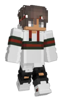 Front of Macroed's skin