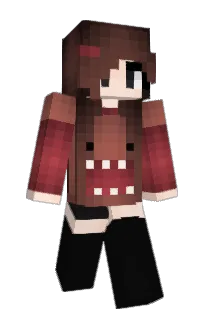 Front of Minecraft skin