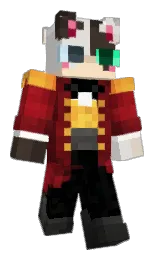 black and cararra Minecraft skin — Classic model