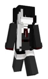mine shaft and cod gray Minecraft skin — Slim model — first worn by Ghouliness