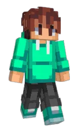 Bxnzna's Minecraft skin wearing the Minecraft Experience cape