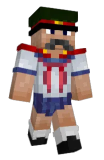 Front of grongess's skin