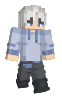 Front of Vayzka's skin