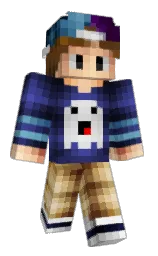 ItzBlue__'s Minecraft skin wearing the 15th Anniversary cape
