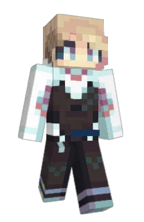 Front of Alvarone's skin
