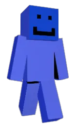 royal blue and denim Minecraft skin — Classic model — first worn by Florianpriest