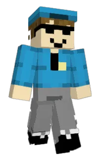 Front of tekival's skin
