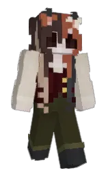 birch and sisal Minecraft skin — Slim model — first worn by ANG3LK1SS35