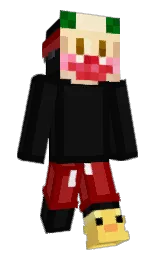cod gray and red berry Minecraft skin — Classic model — first worn by 34Kh9ba