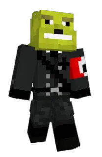 Front of Zarogon's skin
