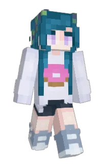 Front of DonutFlower's skin