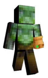 BeanYodaTime's Minecraft skin wearing the Migrator cape