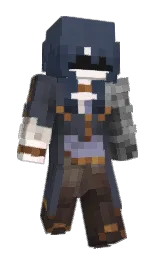 tuna and oxford blue Minecraft skin — Slim model