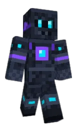 ebony clay and mirage Minecraft skin — Classic model — first worn by iKlappstuhl