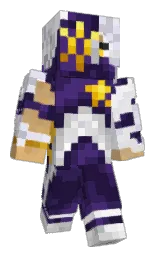 haiti and white Minecraft skin — Classic model