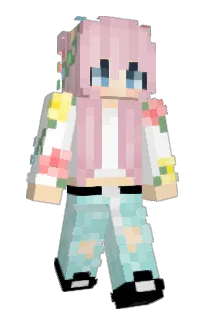 Front of realJeanny's skin