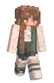 Front of Bryklyn's skin