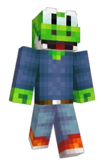 Front of Martinch's skin