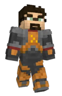 Front of Sageddon's skin
