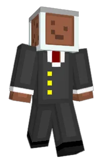 Front of Minecraft skin