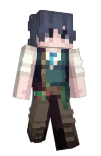 Front of Unesqo's skin