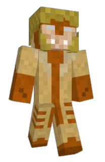 Front of curtzilla's skin