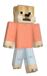 Mysz0's Minecraft skin wearing the Twisted cape