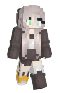 Front of Kikakaj's skin