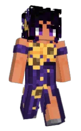 apricot and valhalla Minecraft skin — Slim model — first worn by dreamermoon05