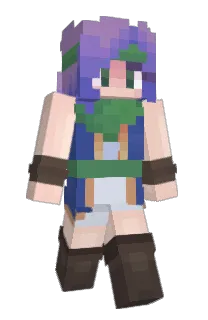Front of Minecraft skin