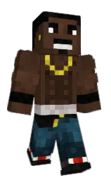 Back of Traumatico's skin