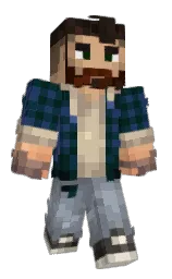 elephant and bottle green Minecraft skin — Classic model — first worn by _DTL