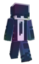 cod gray and black Minecraft skin — Slim model — first worn by JohnCEO
