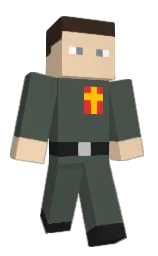 Msmdq's Minecraft skin wearing the Builder cape