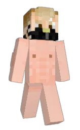 apricot peach and melon Minecraft skin — Classic model — first worn by awfully_unlawful