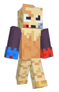Front of Malhare's skin