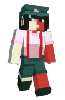 Front of Niinestrom's skin