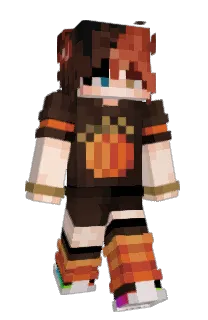 Front of fauxket's skin