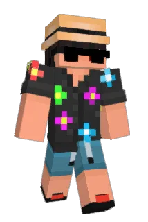 1907 Minecraft avatar full body
