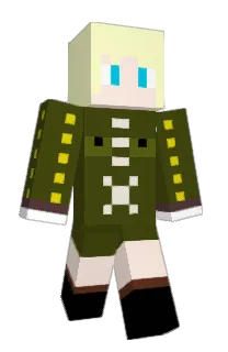 Front of Minecraft skin
