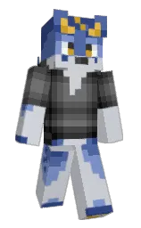 DracoDash's Minecraft skin wearing the Migrator cape