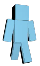 black and seagull Minecraft skin — Classic model