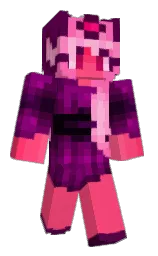 R4ki's Minecraft skin wearing the Aurora cape