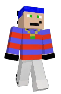 Front of Minecraft skin