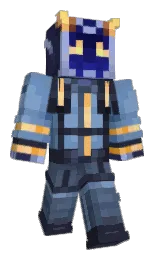 ebony clay and ship cove Minecraft skin — Classic model — first worn by Dfox13