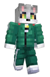 Front of Acenix's skin